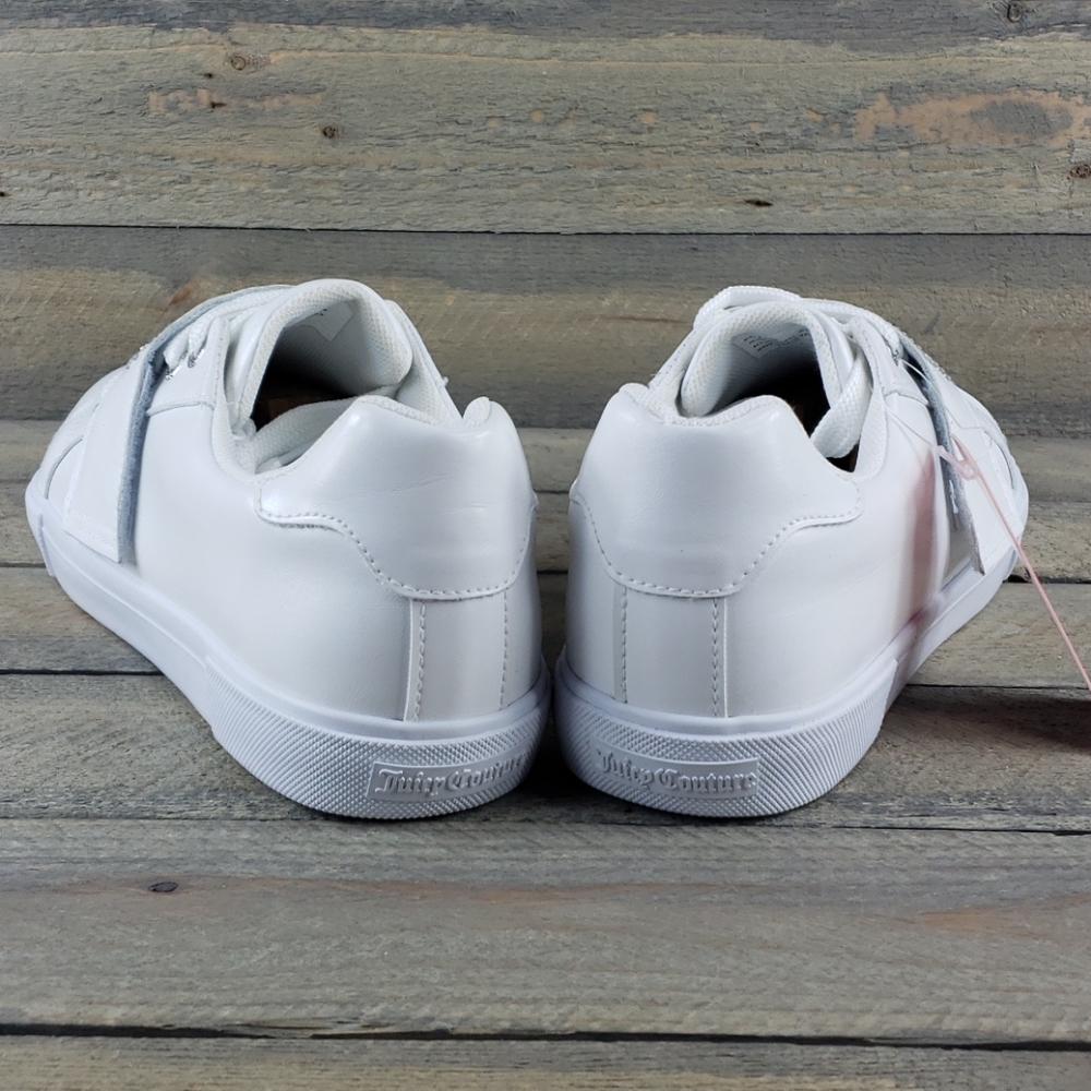 Juicy Couture White Sneakers with Rhinestone Detail - Picture 4 of 8